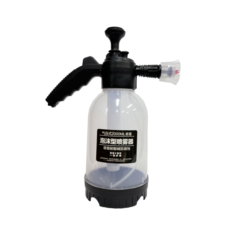 JYM-0207 2L manual pump foam sprayer Pneumatic gun Snow foam car wash spray bottle for car body cleaning