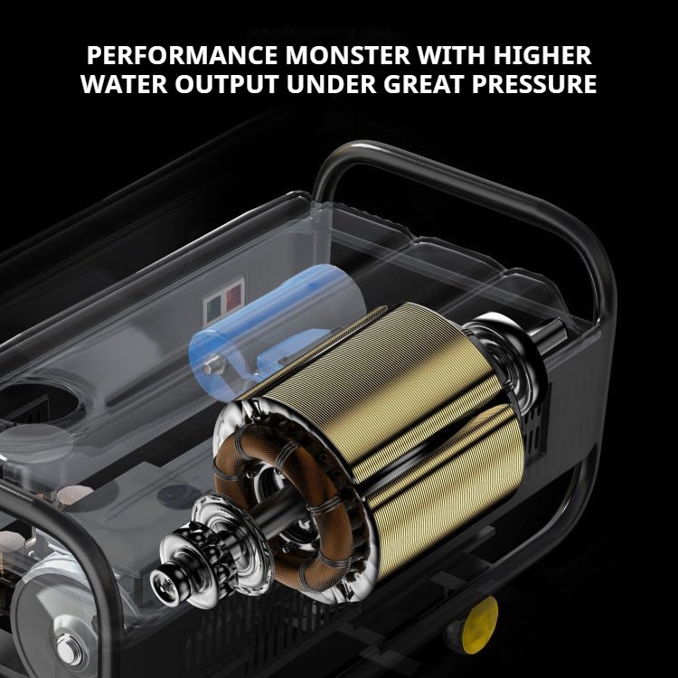 Portable Pressure Washer Machine Construction Sites Portable Jet Washer For Car Tires
