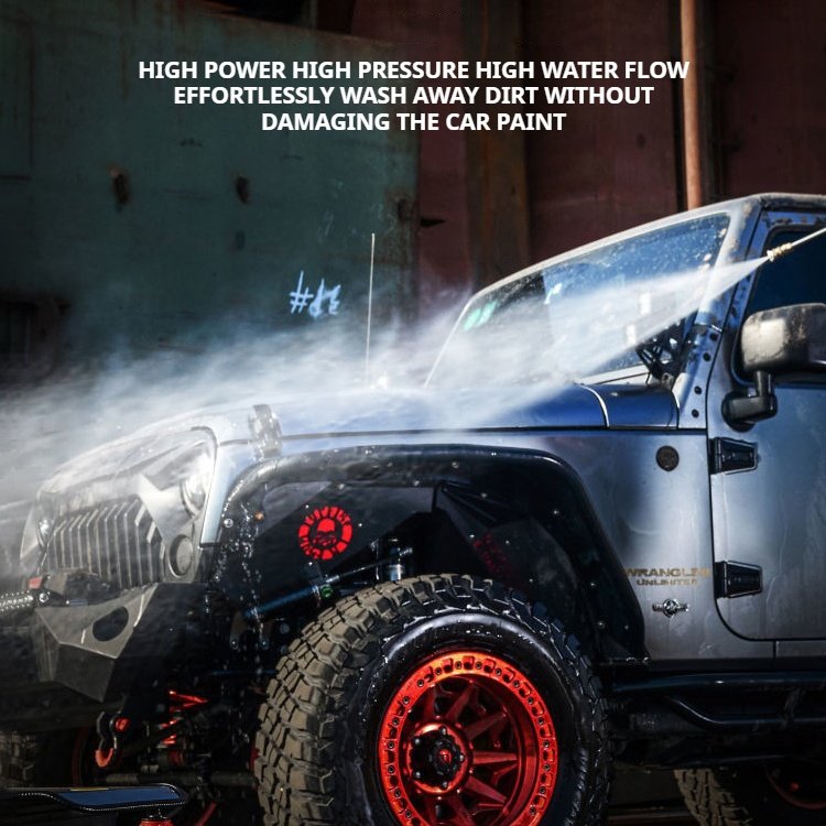 Portable Pressure Washer Machine Construction Sites Portable Jet Washer For Car Tires