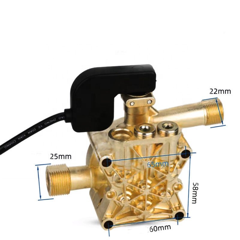 Portable High-Pressure Water Jet Cleaner Pump Head Adjustable for Cleaning for Car Washers Arbitrary water pressure regulation