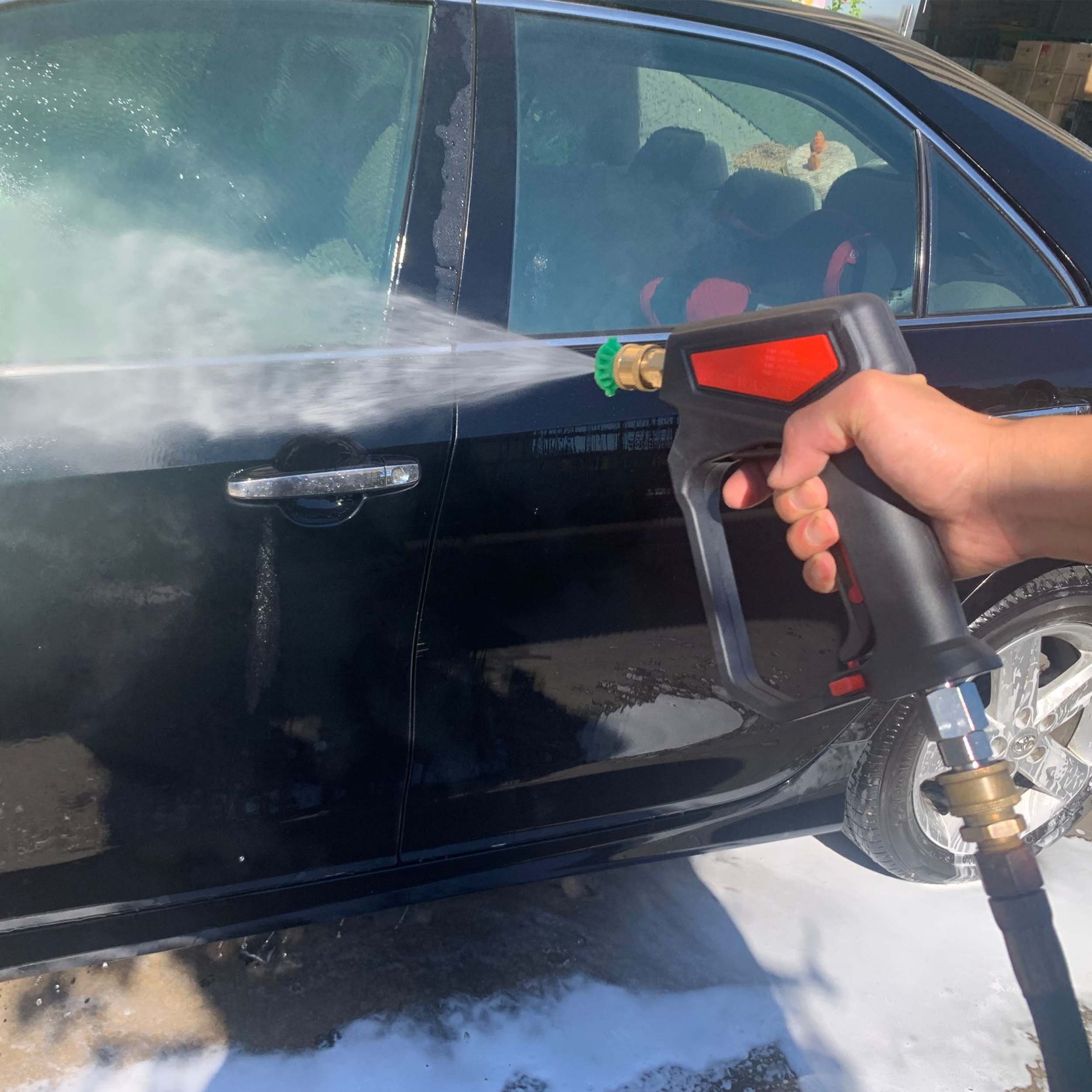 Multi-Functional M22-14 Car Washing Water Spray Gun Short Pressure Washer Gun Power Washer Gun