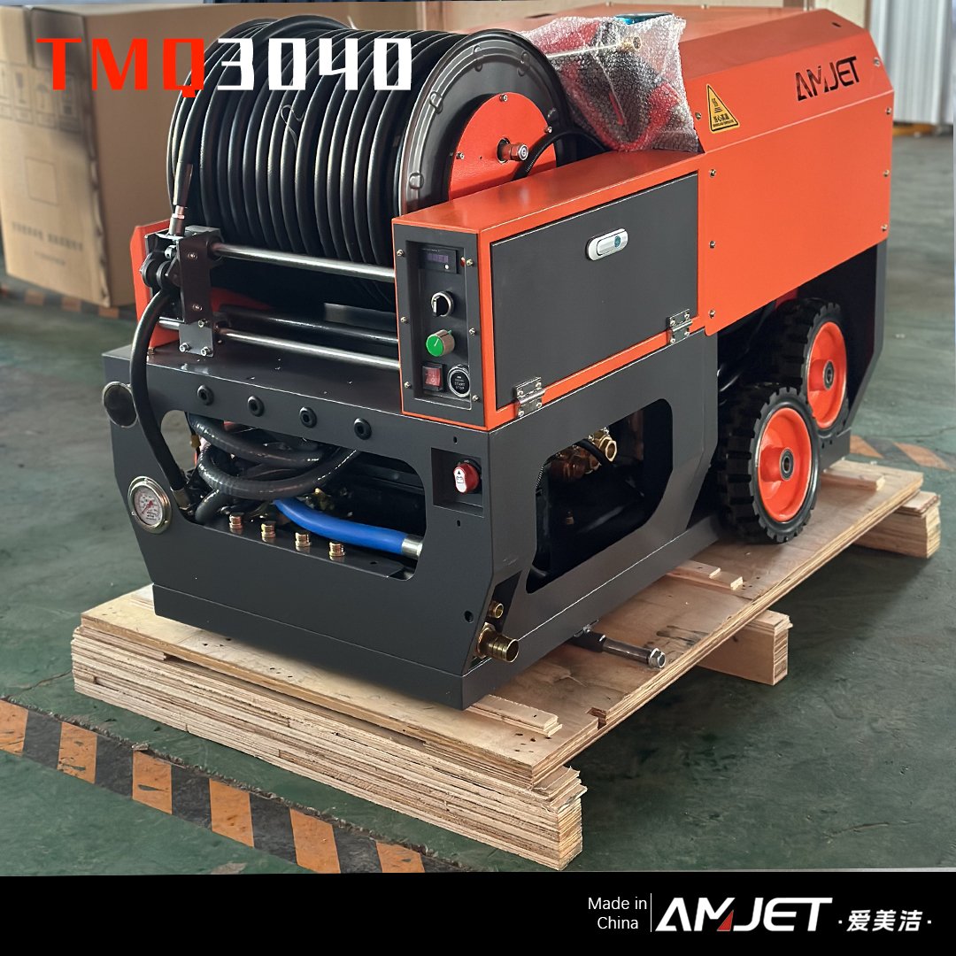 AMJET gasoline high pressure cleaner 200Bar pressure cleaner commercial car washer high pressure cleaner