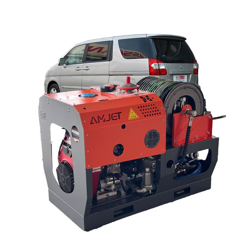 AMJET gasoline high pressure cleaner 200Bar pressure cleaner commercial car washer high pressure cleaner