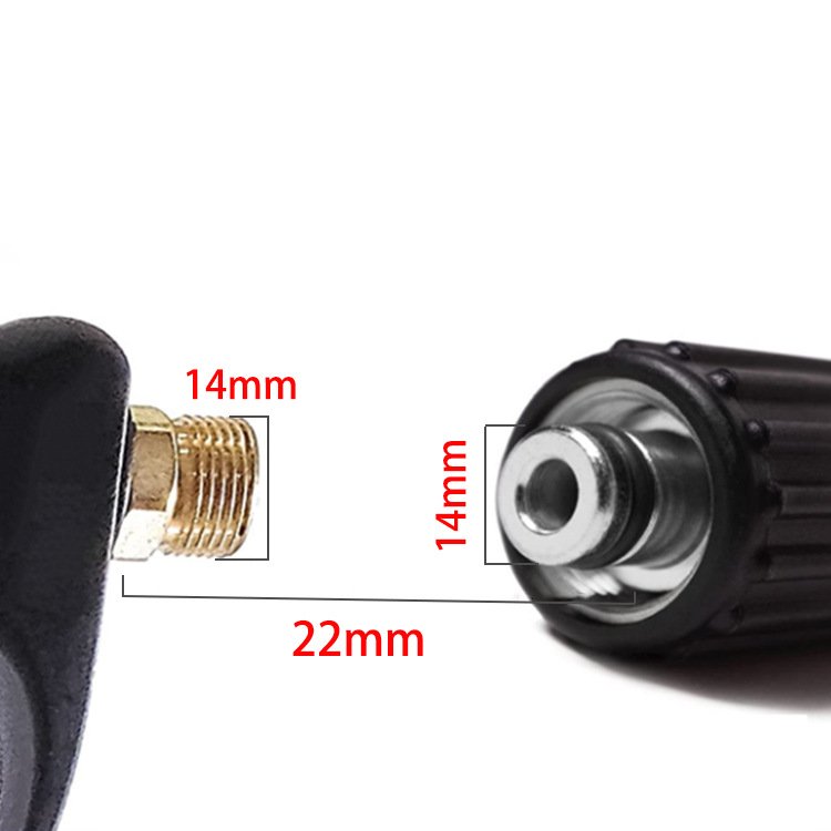 Kink Resistant 3200 PSI 1/4" 50 FT High Pressure Washer Hose Replacement With M22-14mm Thread 15m Heavy Duty Bend Restrictor