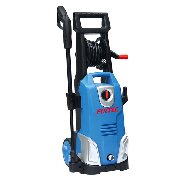 FIXTEC 110bar High pressure steam water pump cleaner high pressure 5M Cable with VDE plug