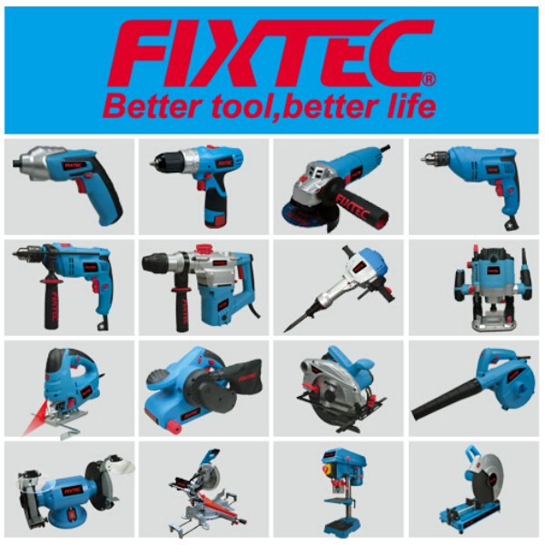 FIXTEC 110bar High pressure steam water pump cleaner high pressure 5M Cable with VDE plug