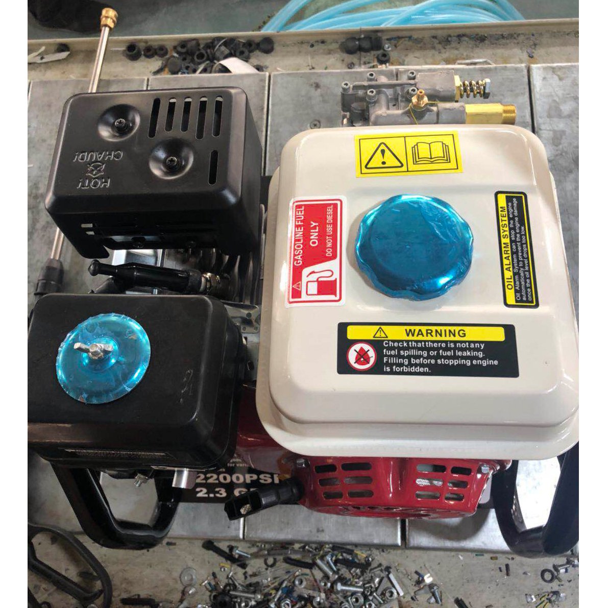 portable car cleaning equipment 6.5HP 4-stroke OHV 180Bar 2500psi Gasoline Engine High Pressure car Washer