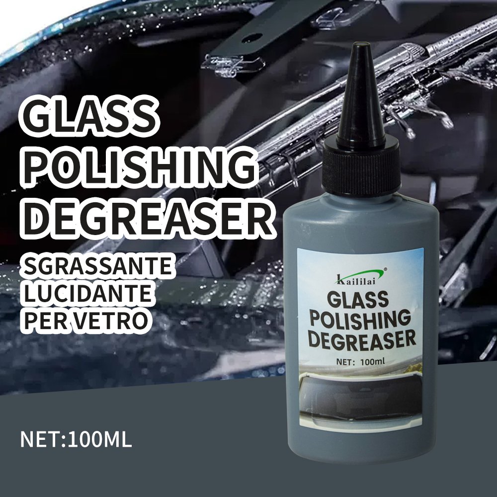 Auto Detailing Rainproof Agent Glass Coating Oil Film Remover 500ml Car Wax for Polish Used on Automotive Glass Foam Material