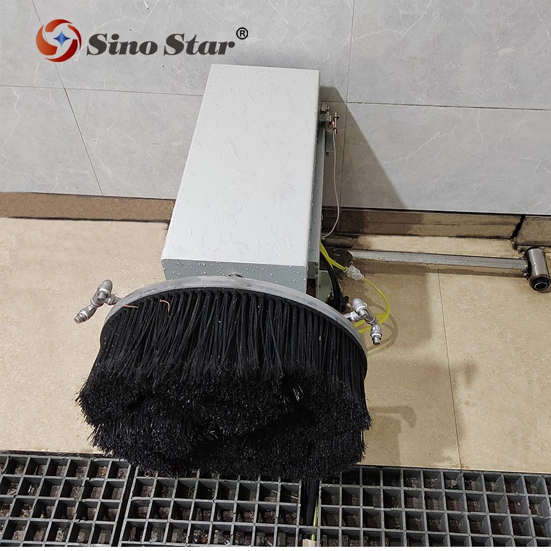 Good quality Automatic car wheel brush Independent Wheel Brush Washer
