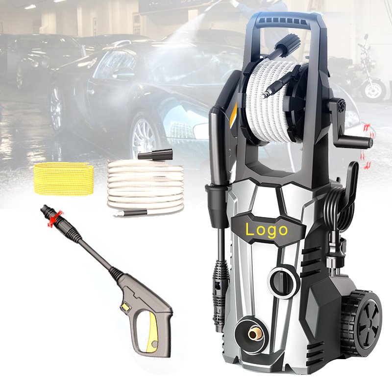 Power Tools 1600W Car Jet Washer Cleaner Electric High Pressure Commercial Mobile Car Washer Machine