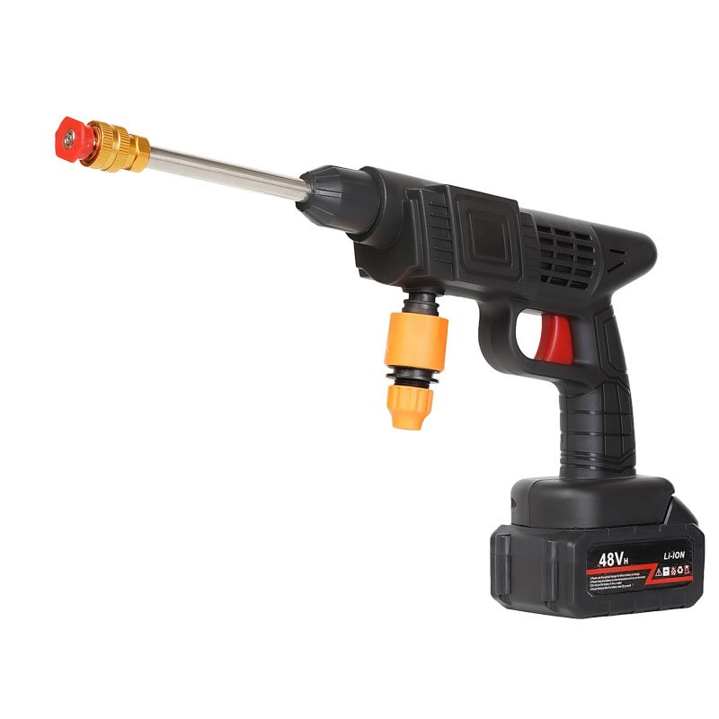 New Factory Wholesale Electric Car Wash Tools Cordless High Pressure Car Washer Watering Flowers Watering Vegetables