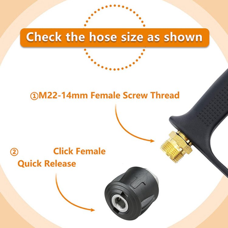 High Pressure Washer Gun For Karchere K series car wash cleaning spray trigger gun k2K3K4K5K6k7