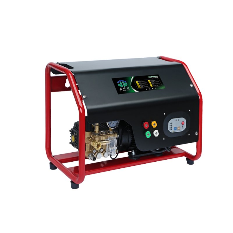 Commercial 100 Bar 1450PSI Carwasher Electric High Pressure Sewer Jetting Machines Water Jet Cleaning Machine