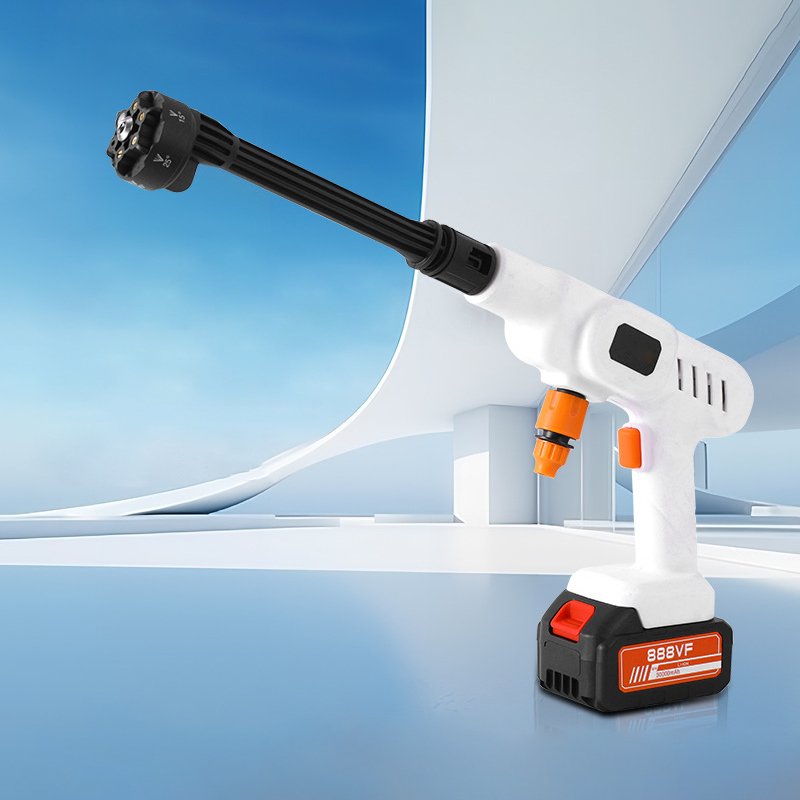 The Flowers Foam Gun ODM Portable Car Washer Cordless Powerful High Pressure Wireless Car the bike Car Cleaning Washer