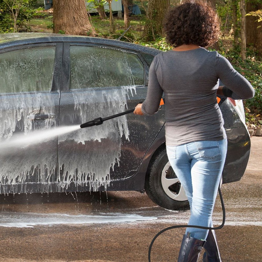 VERTAK 2200W Electric Power Car Cleaner Mobile High Pressure Car Washer