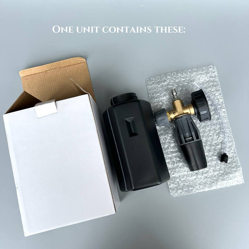 SHANDUN Foam Cannon for Pressure Washer, Snow Foam Lance with 1/4 Inch Quick Connector,Soap Foam Generator