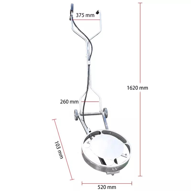SPS 20 Inch Silvery Undercarriage Cleaner 4000PSI Pressure Washing Surface Cleaner Car Washer High-Pressure