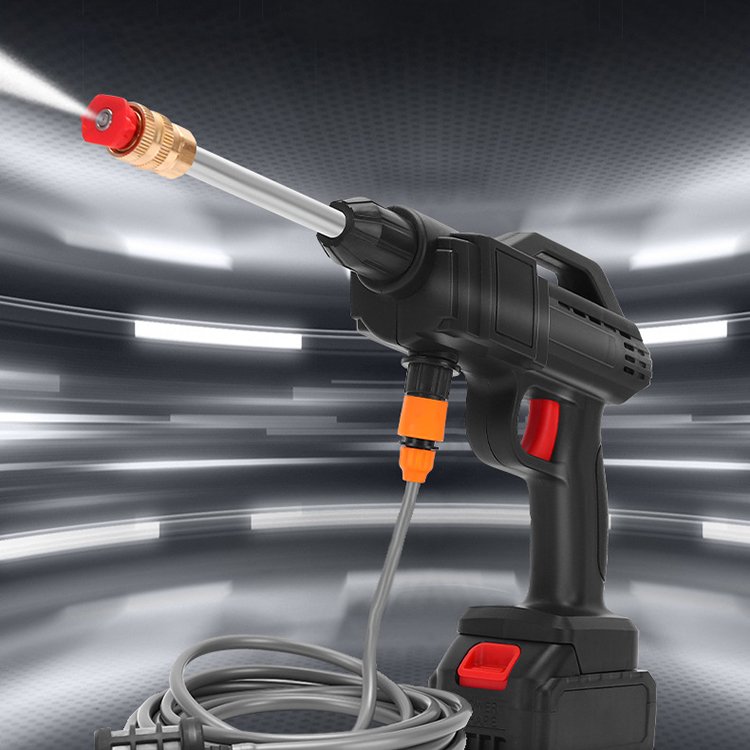 High pressure water blaster car washing power gun cordless 21V high power pressure washer water gun