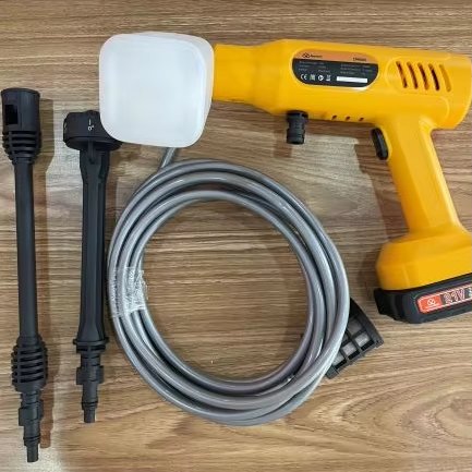 Brushless Lithium Battery Cordless Car Washer 300W Wireless Car Wash Gun High Pressure Washer Machine