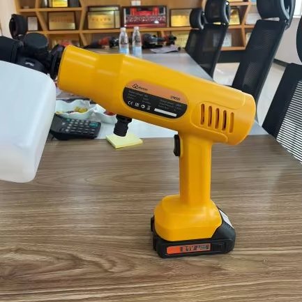 Brushless Lithium Battery Cordless Car Washer 300W Wireless Car Wash Gun High Pressure Washer Machine