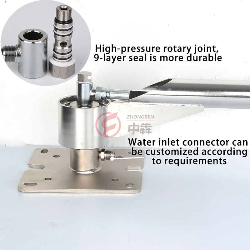 Washer Machine 360 Degree Rotating Cantilever Swing Stainless Steel Car Washer Arm Cantilever