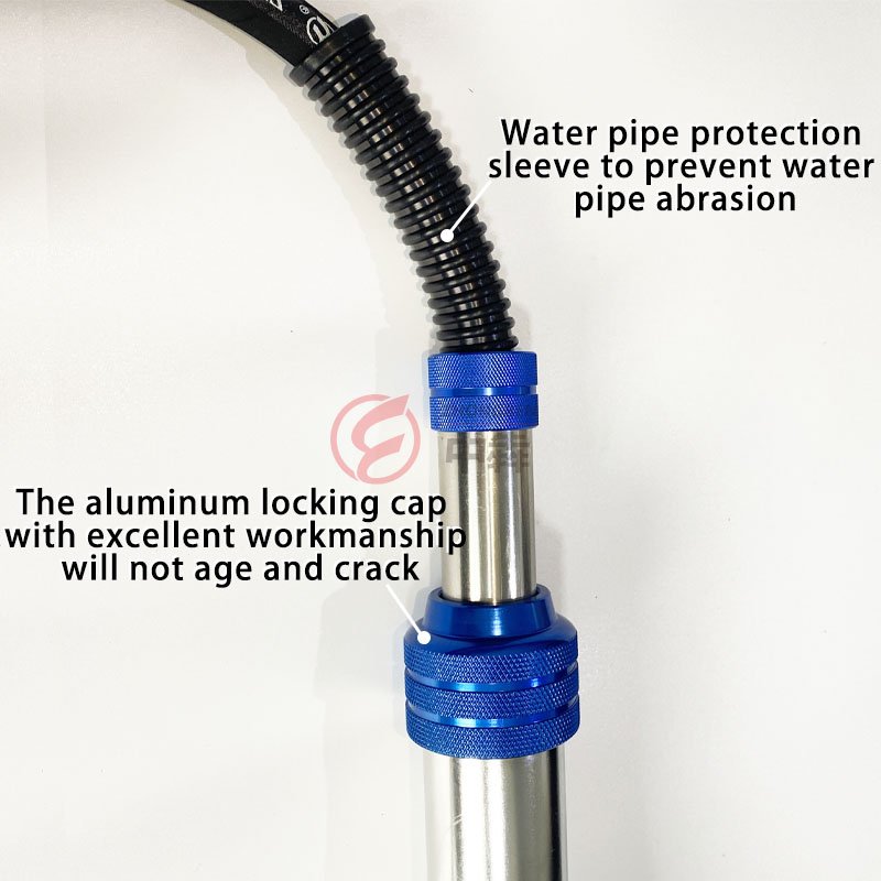 Washer Machine 360 Degree Rotating Cantilever Swing Stainless Steel Car Washer Arm Cantilever