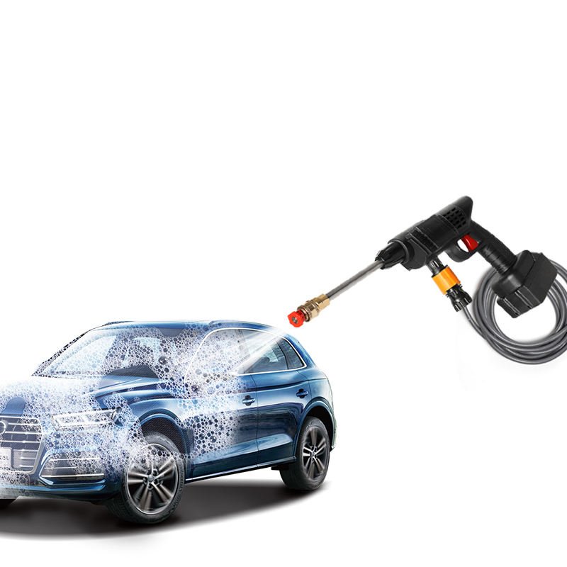 Cordless Portable High Pressure Electric Car Washer Gun With 24V Rechargeable Battery Power Car Wash Foam Gun