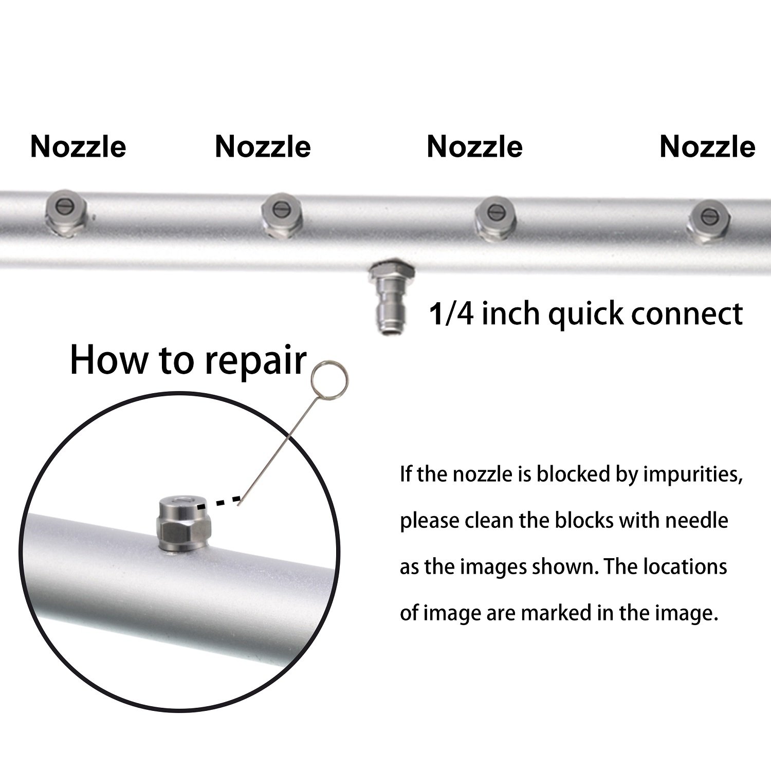 Pressure Washer Undercarriage Cleaner Under Car Washer Chassis Cleaner Power Cleaner With Straight Extension Wand