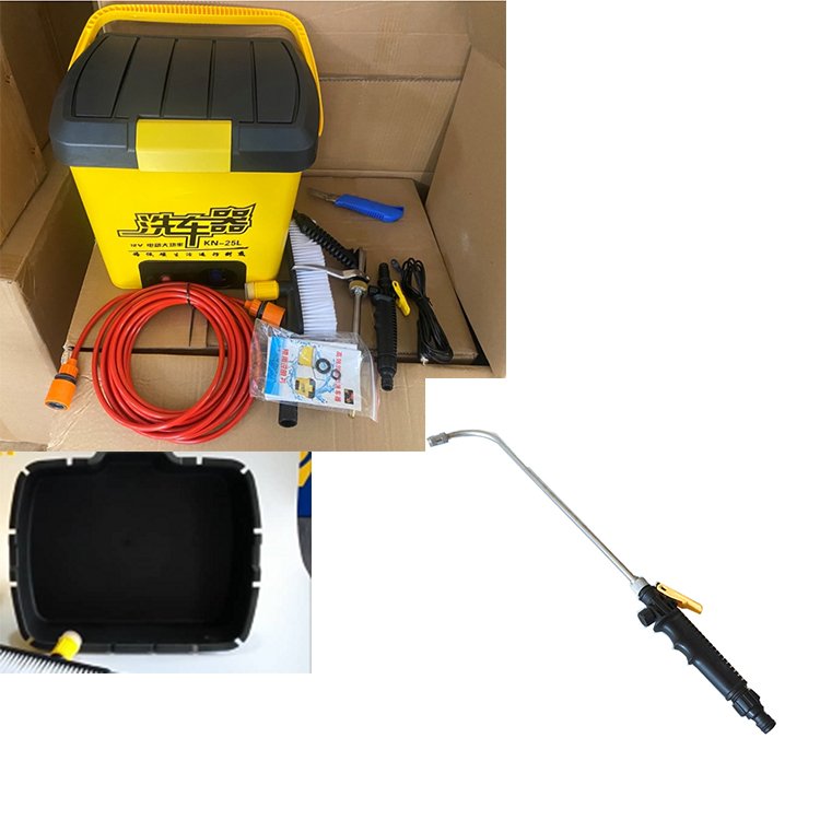 Portable car washer 12v or car washer washing machine tool kit