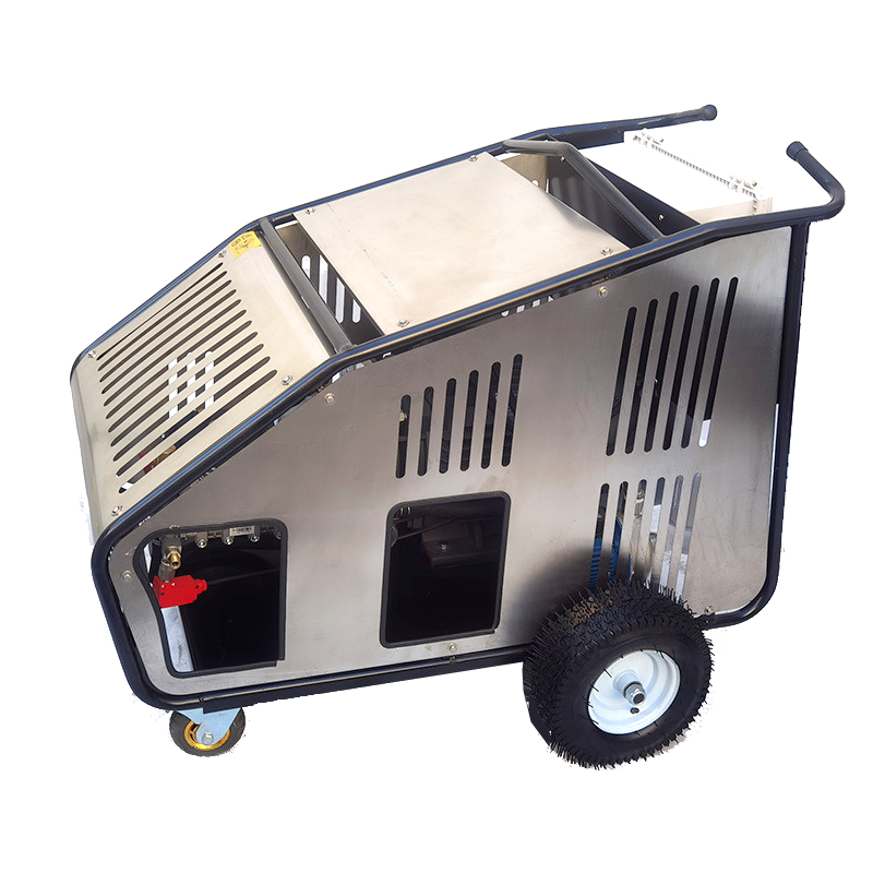 Electrical heating Industrial 3600psi Cold and Hot Water Jet Cleaning Gun Oil Stain Remove High Pressure Surface Washer Pump