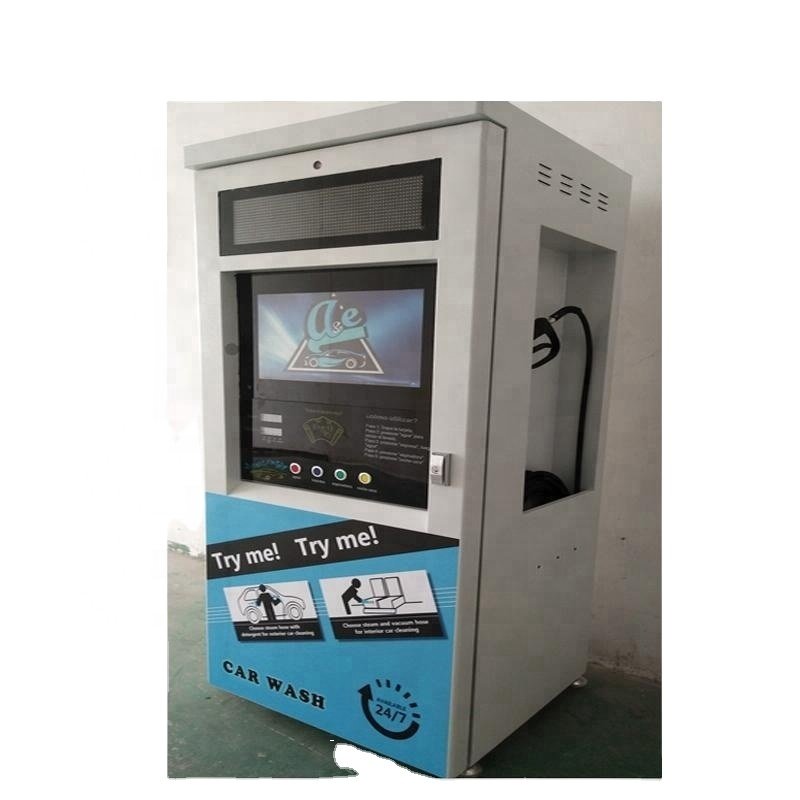 3kw 150bar high pressure coin/bill-operated 24 hour self service car washer