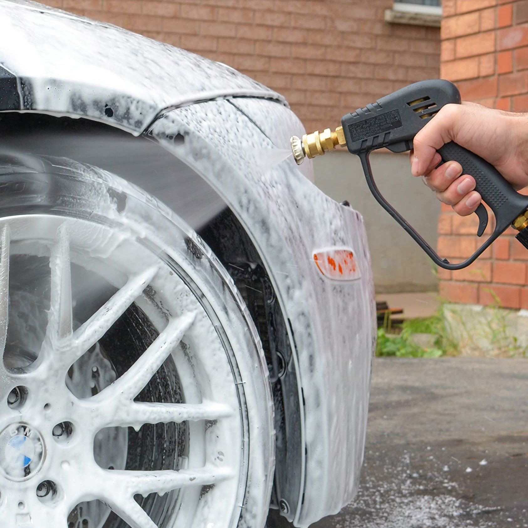 NBT New Style M22 Internal Thread High Pressure 4000psi Water Jet Car Wash Pressure Washer Gun