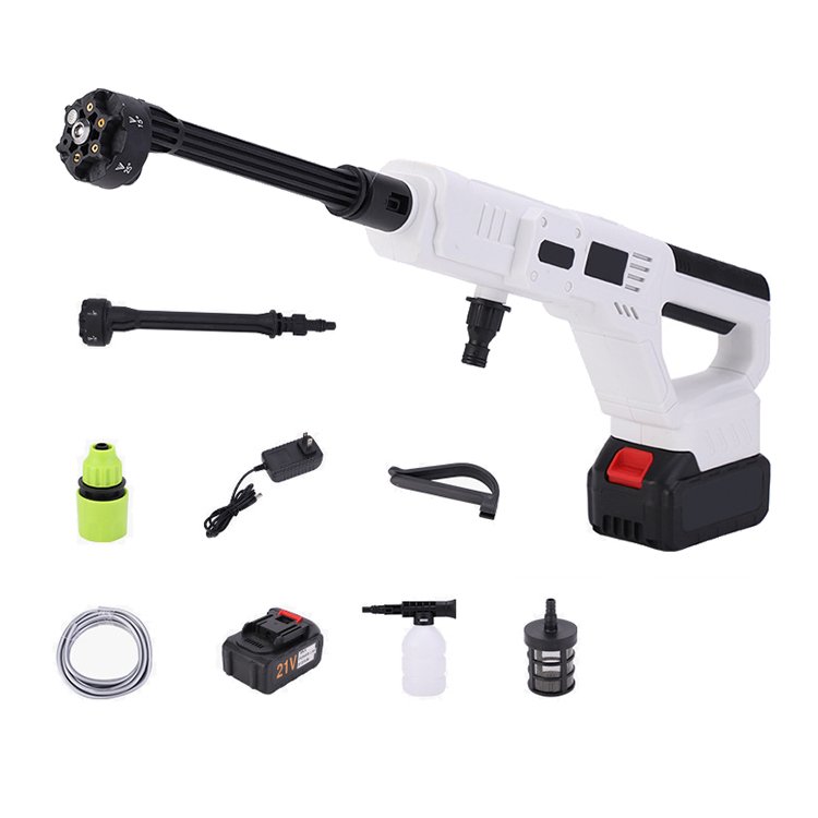 Hot Sale Rechargeable Portable Electric cordless Car Washer Machine High Pressure 180W Washer Car Cleaning Equipment