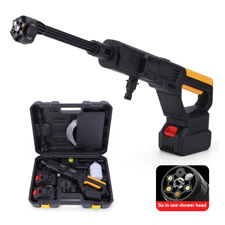 Hot Sale Rechargeable Portable Electric cordless Car Washer Machine High Pressure 180W Washer Car Cleaning Equipment