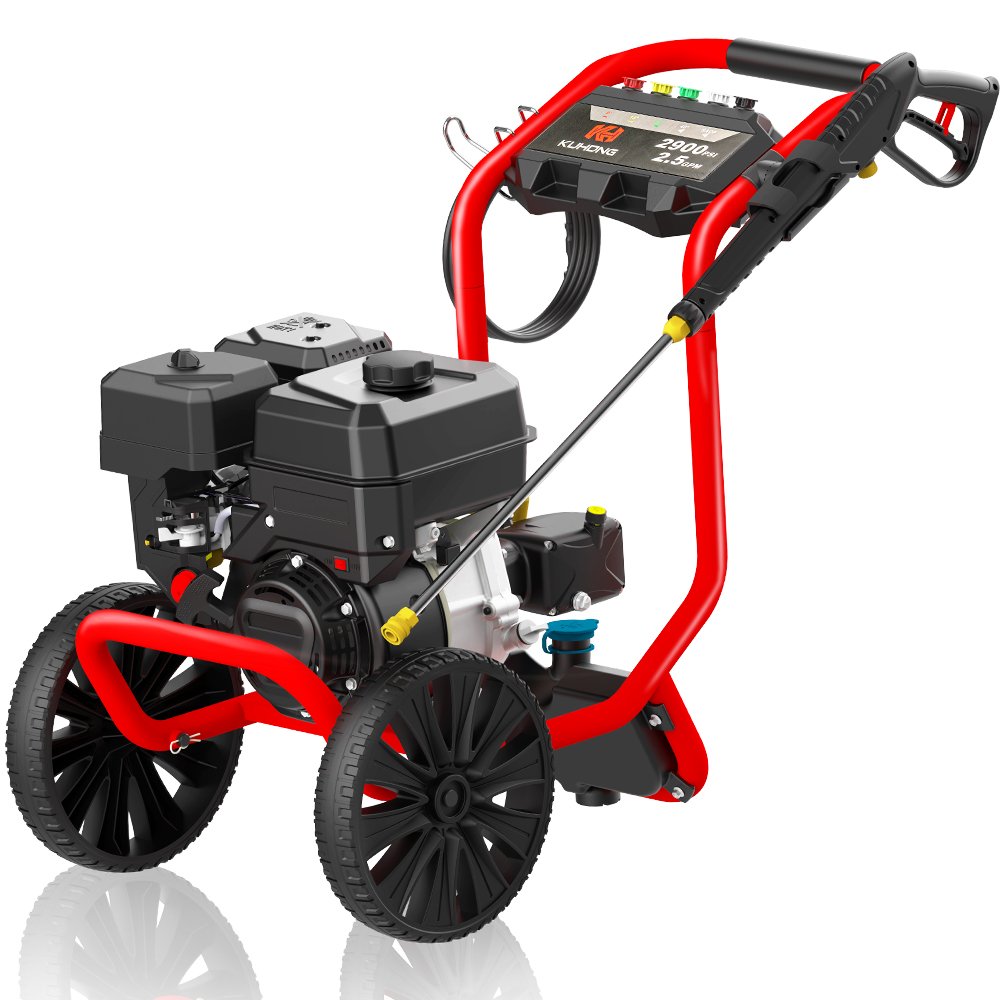Kuhong 100bar/180bar Petrol Power Washer High Pressure Car Washer