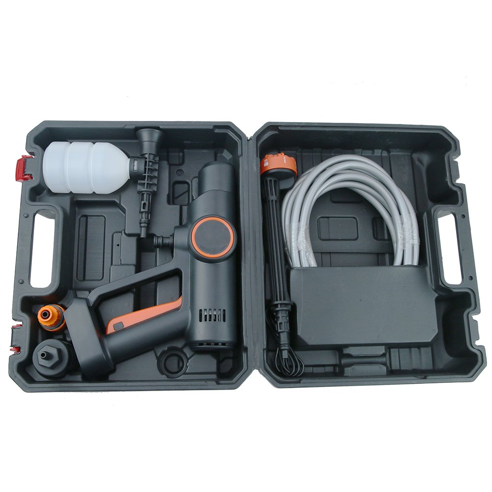 Cordless Power Tools 1000W Lithium Electronic Cleaning Machine ABS Car Pressure Washer Washer Gun Convenient Home Car Washer