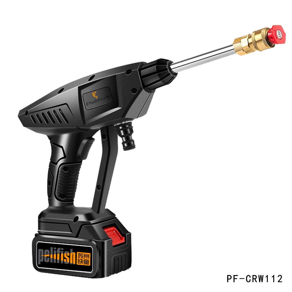 PELIFISH Car Washing Machine Water Spray Gun Car Wash Wireless 48v Lithium Battery High Pressure Car Washer Gun
