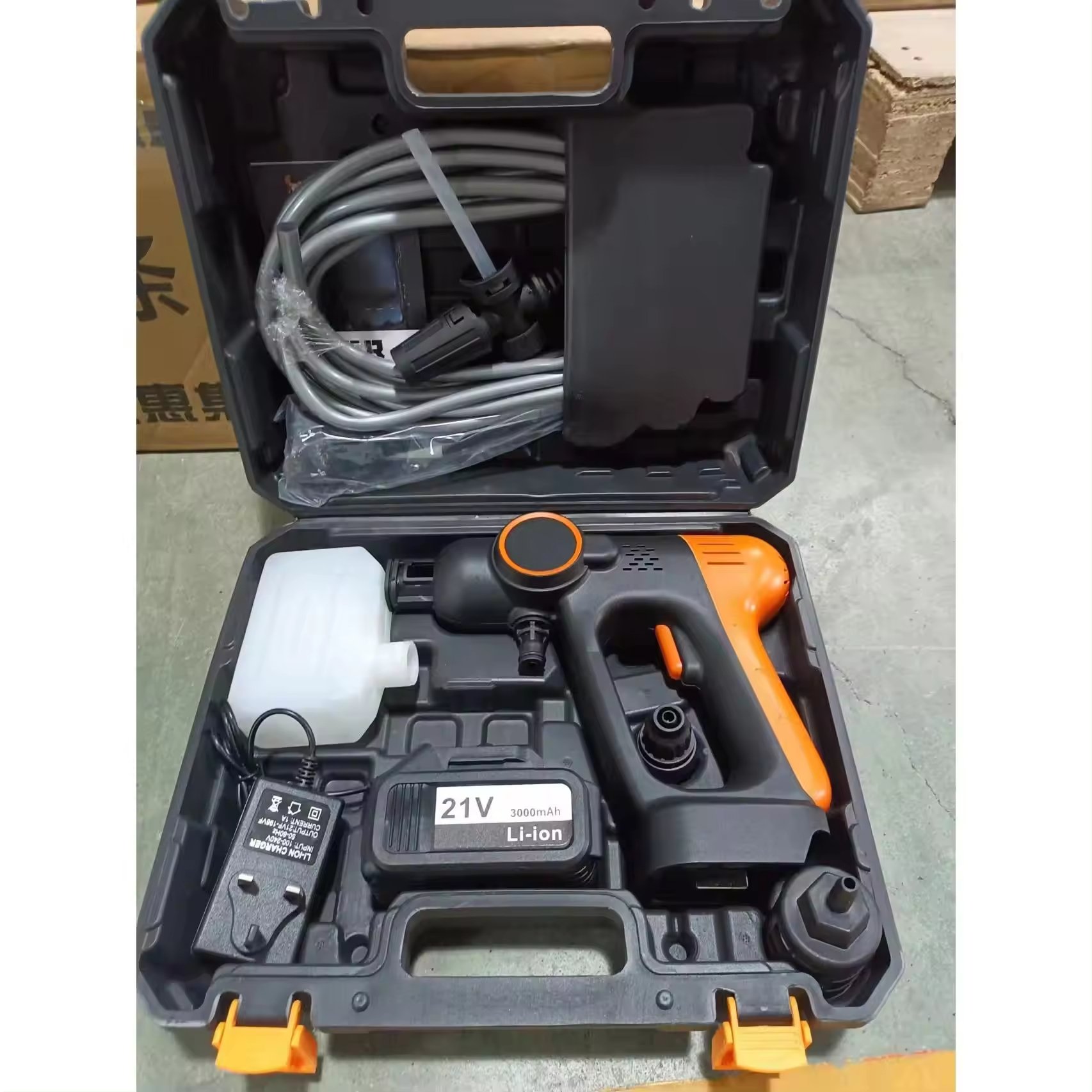 High Quality Direct Portable Battery Wireless Cordless High Pressure Car Washer Rechargeable
