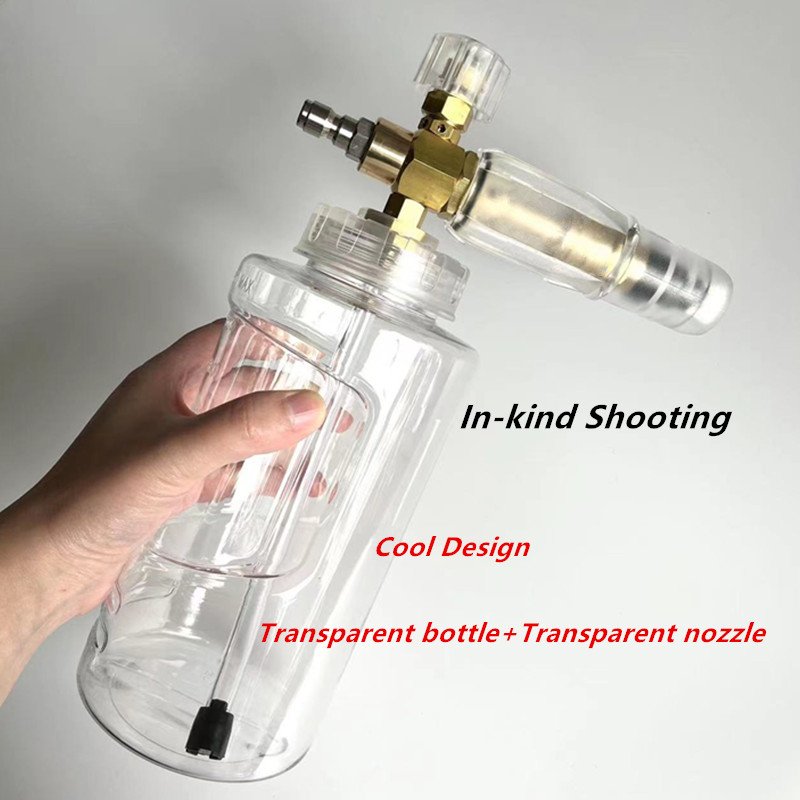 Shan Dun Snow Foam Lance with 1/4 Quick Connector for Pressure Washer car wash spraying Gun cannon foam