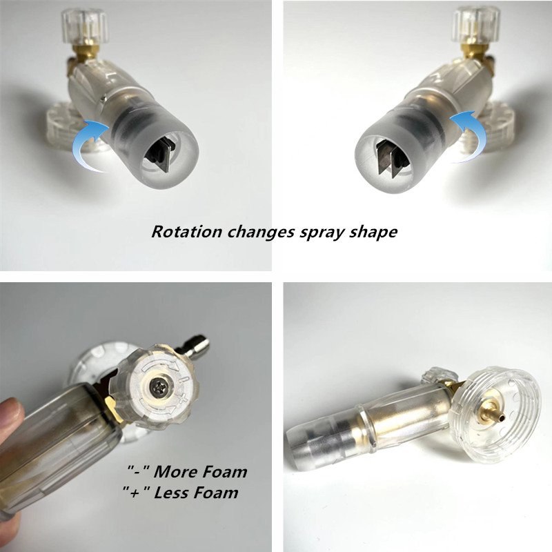 Shan Dun Snow Foam Lance with 1/4 Quick Connector for Pressure Washer car wash spraying Gun cannon foam