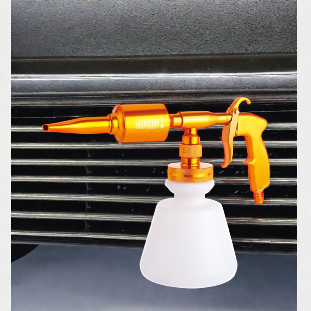 Portable Pneumatic High Pressure Tornado Foam Snowflake Gun Car Washer Tool Needle Nose Foam Gun for Foam Cleaning