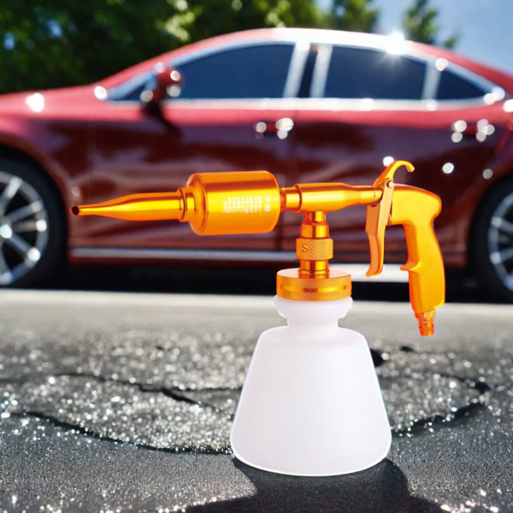 Portable Pneumatic High Pressure Tornado Foam Snowflake Gun Car Washer Tool Needle Nose Foam Gun for Foam Cleaning