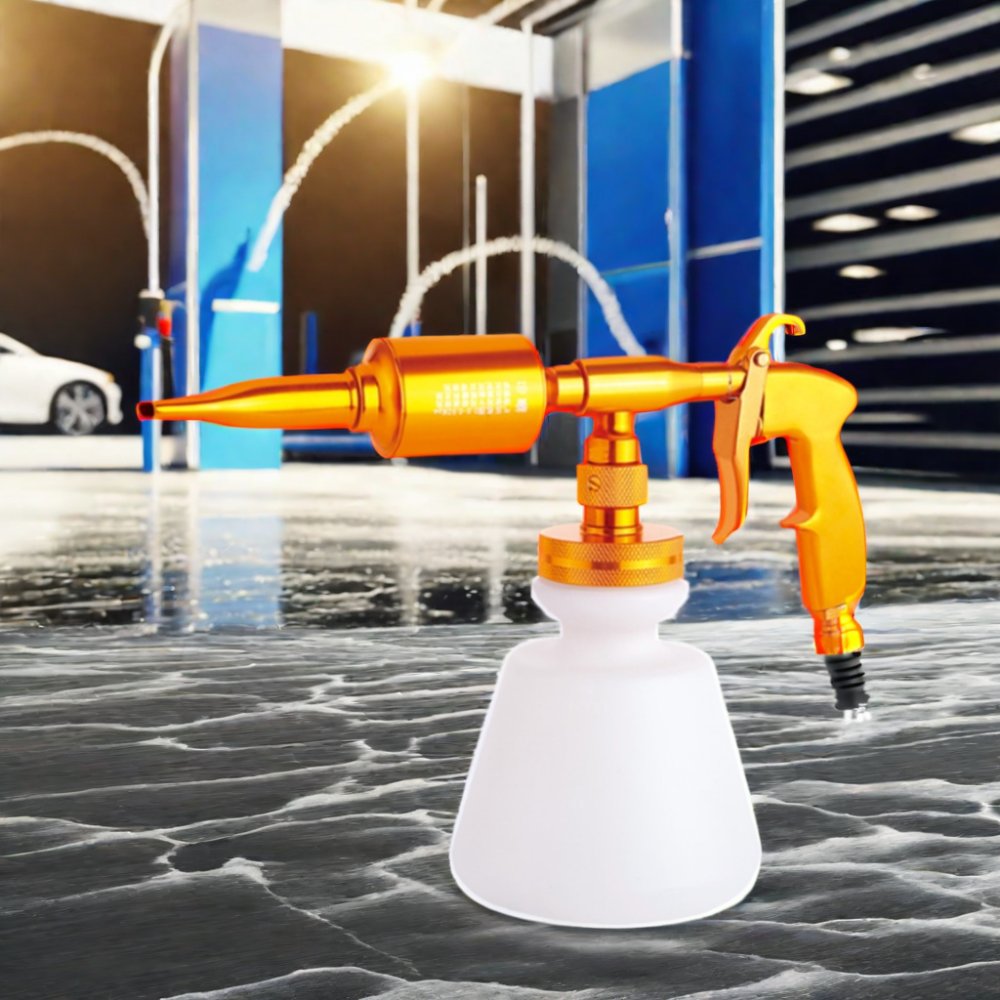 Portable Pneumatic High Pressure Tornado Foam Snowflake Gun Car Washer Tool Needle Nose Foam Gun for Foam Cleaning