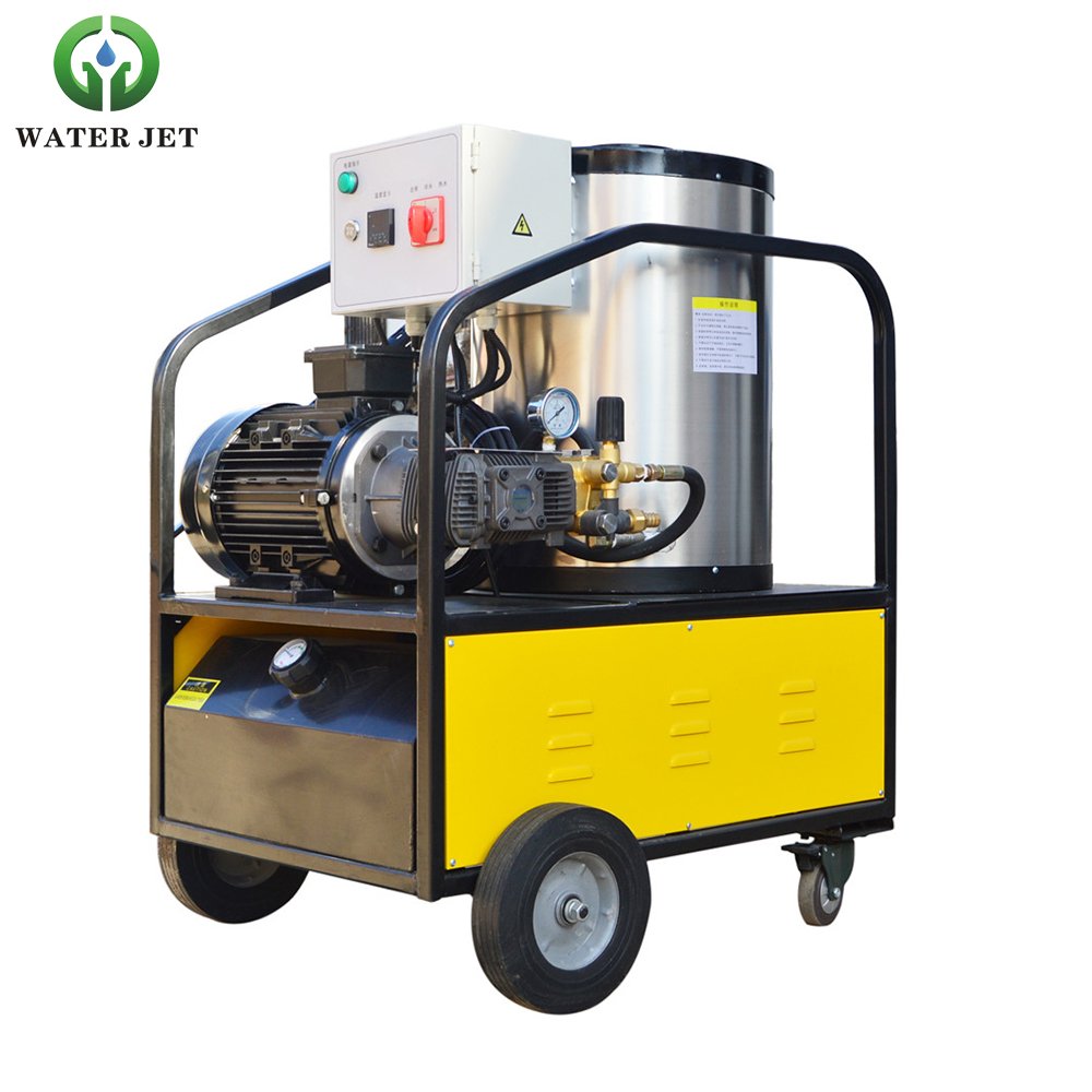 20mpa Hot Water High Pressure Cleaner Oil Dirt Cleaning Cold Hot Water Washer Electric Motor or Diesel Engine 10 Meters 15 L/min