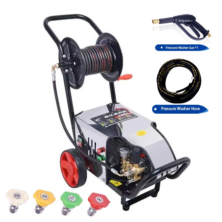 Factory Automatic 1.8KW 10Mpa Electric High Pressure Washer Portable High Pressure Car Washer