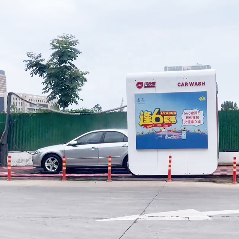Best quality 5 brush rollover car wash machine system / full automatic rollover car washing equipment
