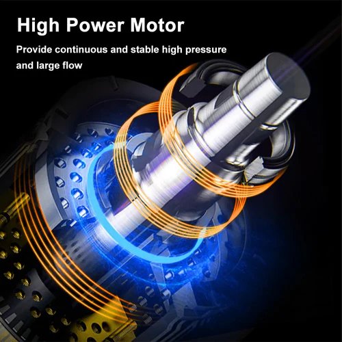 Wireless Cordless cleaning car washer electric high pressure portable wash gun 12v 24v water gun car washer