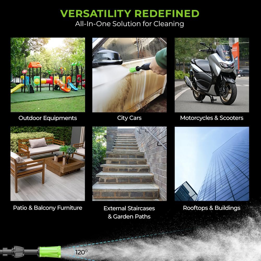 Powerful 1800 Watts Motor High Pressure 150 Bars Upright Design Home Car Washer Machine 12V Voltage for Home Cleaning