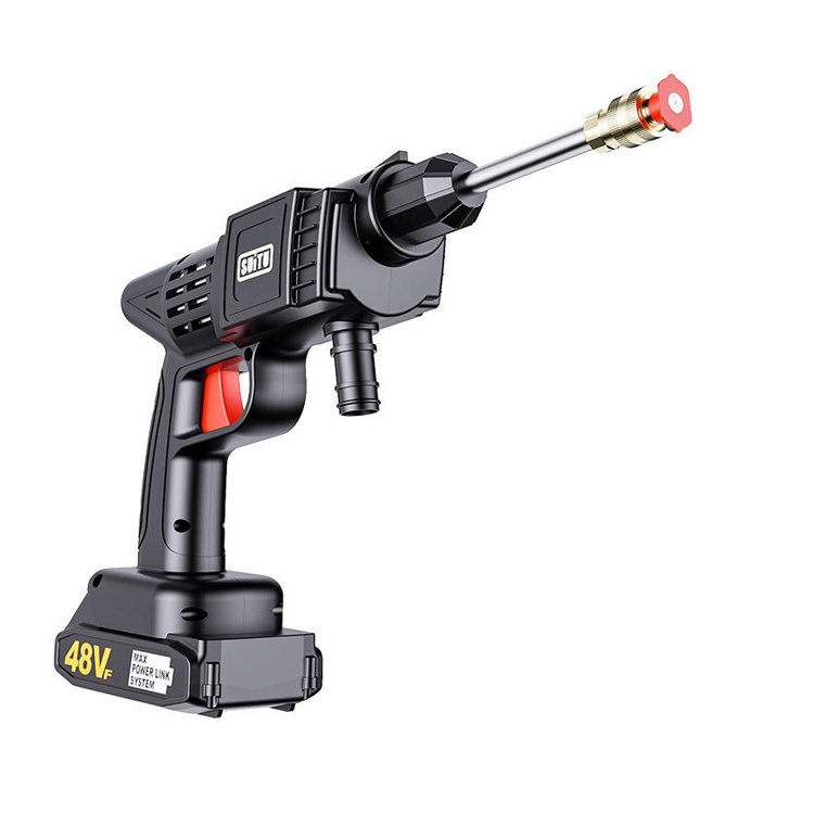 High Pressure water Car Washer Gun 24V 48V cordless car washer pressure washer gun
