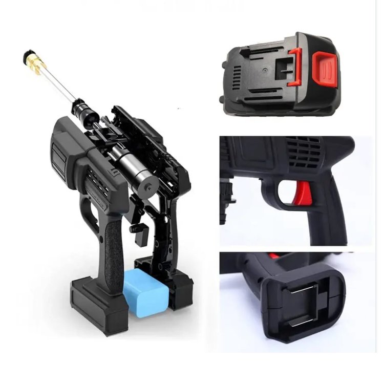 High Pressure water Car Washer Gun 24V 48V cordless car washer pressure washer gun